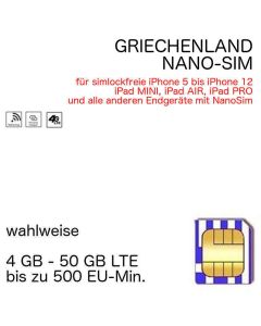 Griechenland NANO SIM