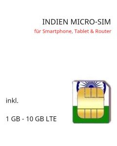 Indien Micro SIM