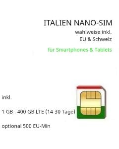 Italien NANO SIM