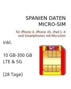 Movistar Spanien MICRO-SIM