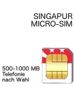 Singapur Telefon MICRO-SIM