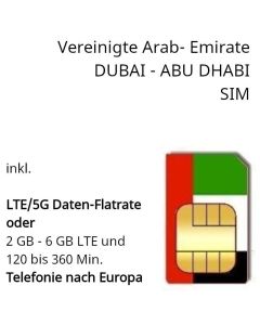 Dubai SIM VAE