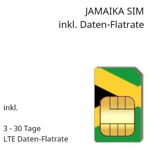 Jamaika SIM Flatrate