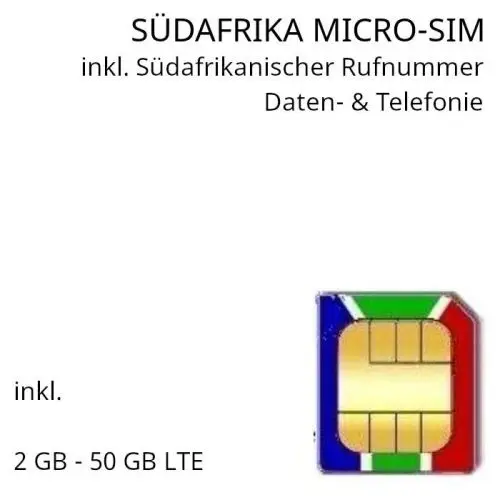 Suedafrika MICRO SIM