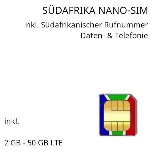 Südafrika NANO SIM