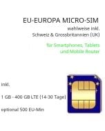 Europa Micro SIm